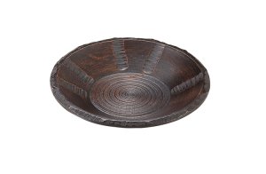 画像1: 木製 はつり 8.0 菓子鉢