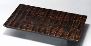 画像1: 木製 13.0 ランチョンマット 古代ハツリ