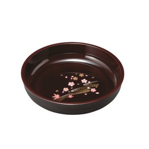 画像: 8.0 菓子鉢 溜 みやび春秋